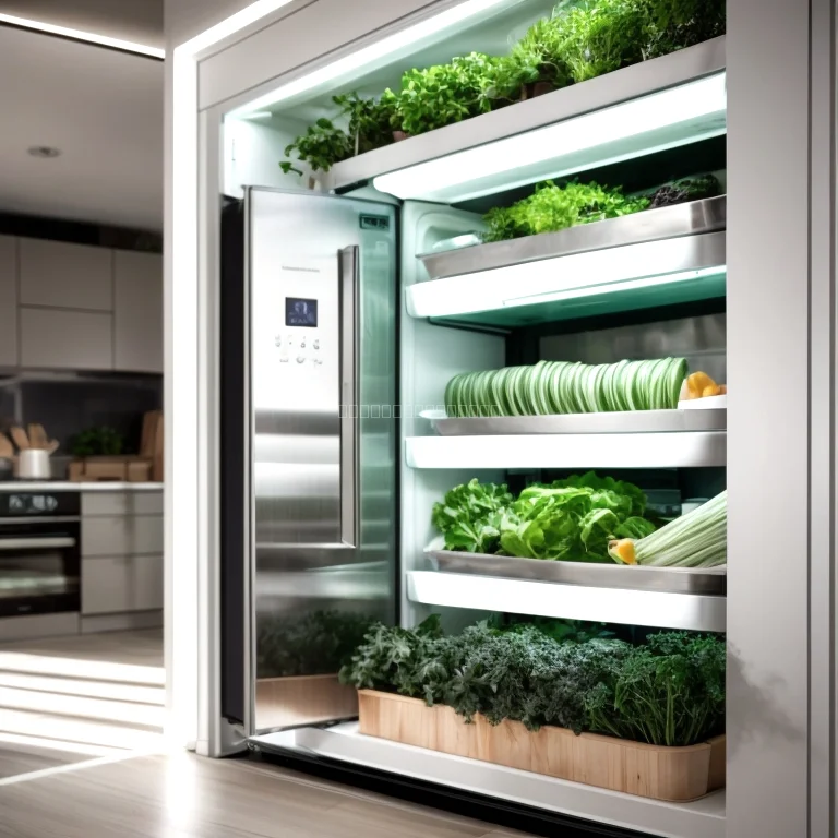 FridgeAIEco nachhaltiger KI-Kühlschrank